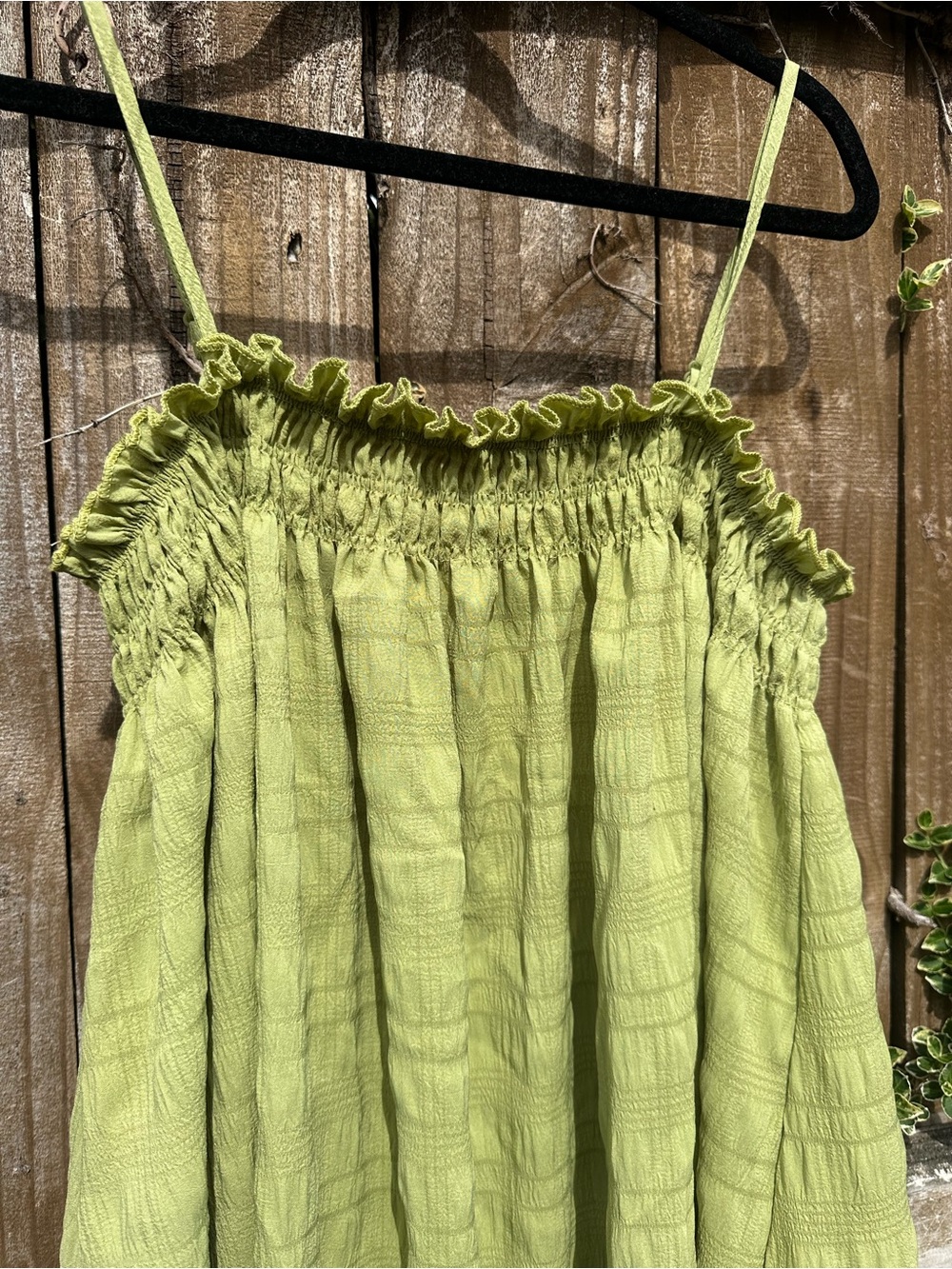 Smocked babydoll dress - Picture 2 of 4